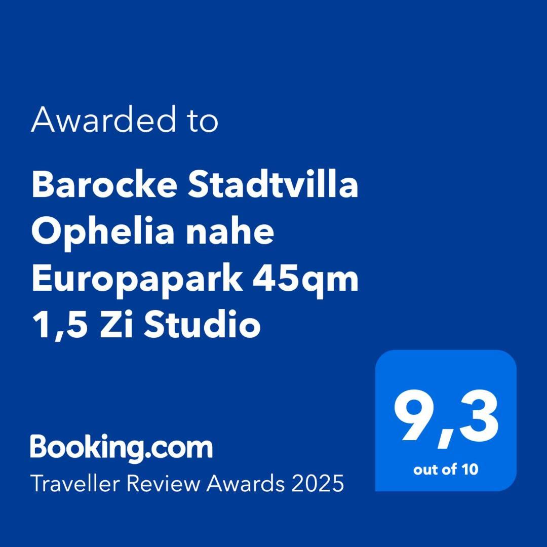 Barocke Stadtvilla Ophelia Nahe Europapark 45Qm 1,5 Zi Studio Ettenheim Luaran gambar